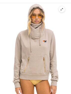 AVIATOR NATION NINJA HOODIE M SAND